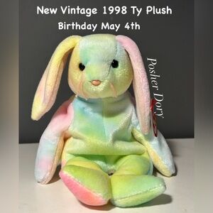 New Vintage Ty Children’s Plush Hippie